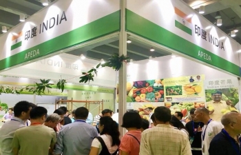 India Pavilion at the Guangzhou International Fruit Expo (Guangzhou, 27-29 June 2019)